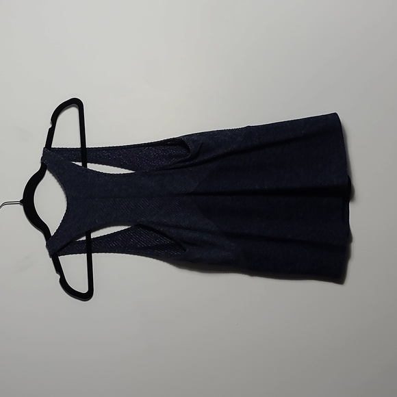 SATURDAY SUNDAY BY ANTHROPOLOGIE Blue Racer Back Tank Top Size Medium - Picture 8 of 14